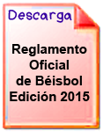 Descargar el Reglamento Oficial de Bisbol 2015